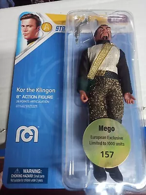 Buy Star Trek TOS Action Figure Kor The Klingon Limited Edition 20cm • 17.99£