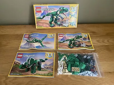 Buy LEGO Creator Mighty Dinosaurs (31058) Complete With Box & Instructions • 5.99£