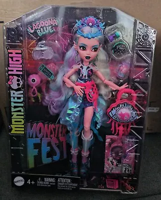 Buy Monster High Monster Fest Doll, Lagoona Blue With Glam • 50.67£
