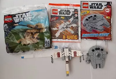Buy New Lego  AAT Polybag Sealed 30680 With Opened 912304 912280 Millenium Falcon • 4£