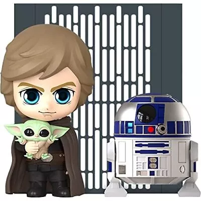 Buy Cos Baby Mandalorian Luke Skywalker (with The Child) & R2-D2 2 Set Of 2 Smal • 204.48£