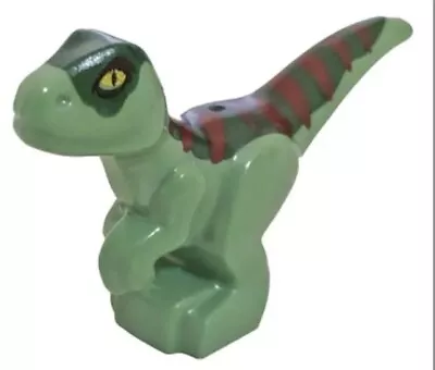 Buy Lego Jurassic World Baby Raptor Dinosaur Animal Sand Green Minifigure • 0.99£