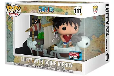 Buy POP! One Piece - Luffy With Going Merry (Limited Edition) #111 Figure BRAND NEW • 79.95£