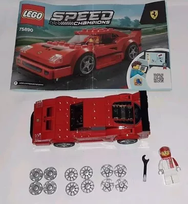 Buy Lego Speed Champions Ferrari F40 Competizione 75890 With Instructions  • 12£