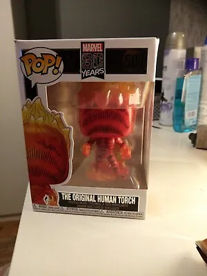 Buy Pop Funko Action Figure Marvel Ltd Edition 501 The Original Human Torch New Rare • 7.49£