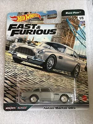 Buy Hot Wheels Premium Fast And Furious Aston Martin DB5 Real Riders  • 11.50£