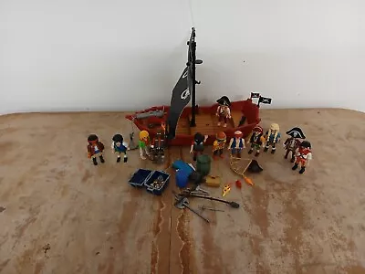 Buy Playmobil 5298 Skull Pirate Ship Boat, Pirate Figures & Accessories • 8.99£