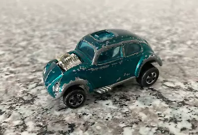 Buy Hot Wheels Redline Custom Volkswagen Beetle Spectraflame Green - 1968 Hong Kong • 9.99£