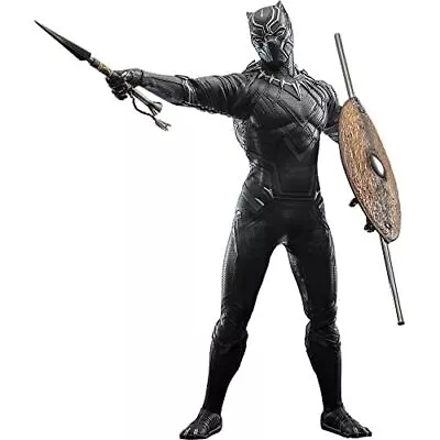 Buy Movie Masterpiece MMS671 Black Panther (Original Suit) 1/6 Scale Figure, Black,  • 490£