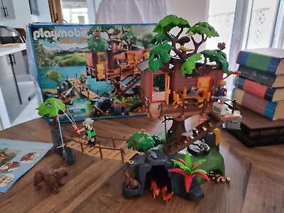 Buy Playmobil 5557 Wildlife Adventure Tree House, Preowned Boxed • 39.99£
