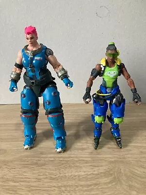 Buy Overwatch Ultimates Series Hasbro Lucio &Zarya 6  Collectible Action Figures • 12£