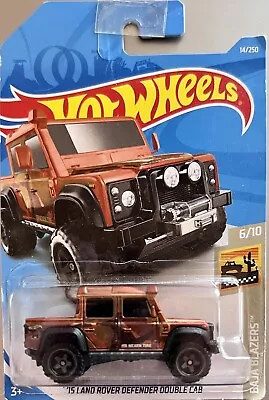 Buy Hot Wheels 🏁 Land Rover Defender Double Cab DCPU 2015 Baja Blazer • 14.95£