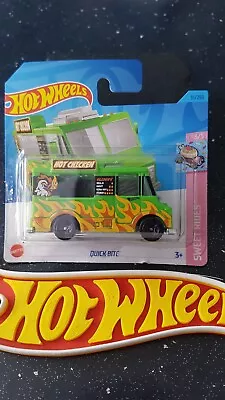 Buy Hot Wheels ~ Quick Bite, Green, Short Card.  Lots More BRAND NEW Models Listed!! • 3.39£