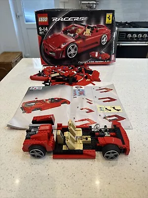 Buy Lego Racers 8671 Ferrari F430 Spider, Boxed Instructions - INCOMPLETE • 29.99£
