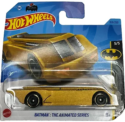 Buy Hot Wheels Batman DC The Animated Series Batmobile GOLD • 6.49£