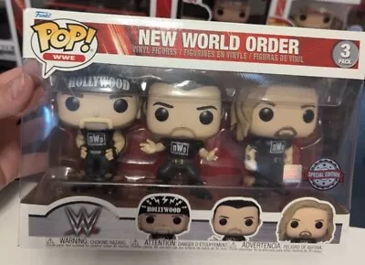 Buy Funko Pop WWE New World Order 3-Pack  New Rare • 58.95£