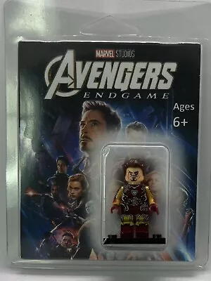 Buy Custom Lego Minifigure Iron Man/Tony Stark - Avengers End Game • 10.95£