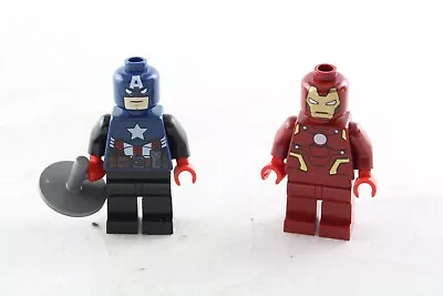 Buy Lego Minifigure Marvel 2012 NY Toy Fair Captain America And Iron Man • 5,999.99£