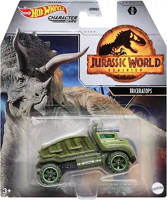 Buy Hot Wheels Jurassic World Dominion Character Car Triceratops New & Sealed • 7.95£