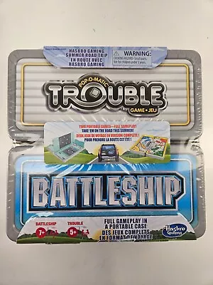 Buy Hasbro Gaming Summer Road Trip Trouble And Battleship • 23.30£