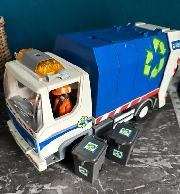 Buy Playmobil Recycling Truck Bin Lorry • 11£