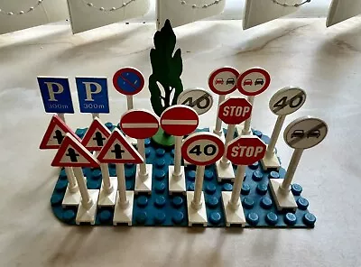 Buy Lego City Road Traffic Signs 17 In Total • 5.50£