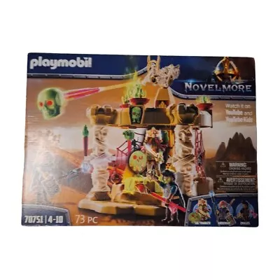Buy Playmobil 70751 Novelmore Sal'ahari Sands Skeleton Army Temple Playset Ages 4+. • 19.99£