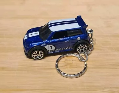 Buy 1/64 Diecast Model Car Keychain Keyring Mini Cooper S Challenge  • 9.99£