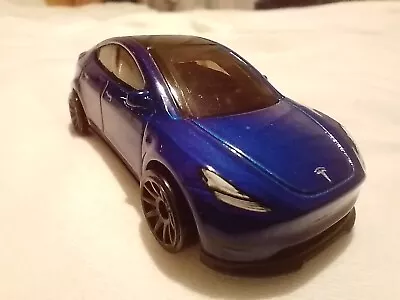 Buy Hot Wheels Tesla Model Y Blue • 1.99£