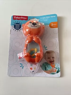 Buy Fisher-Price Hungry Otter Rattle Sensory 3M+ • 7.99£