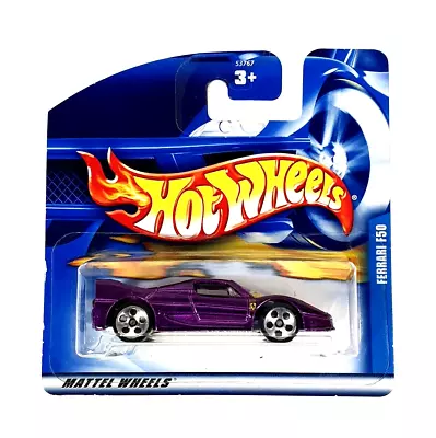 Buy Hot Wheels Ferrari F50 2001 Collector No.238 Purple Short Card • 25£