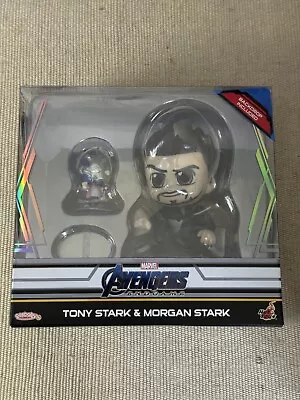 Buy Hot Toys Cosbaby: Marvel Avengers Endgame Tony Stark And Morgan Stark - BNIB • 13.99£