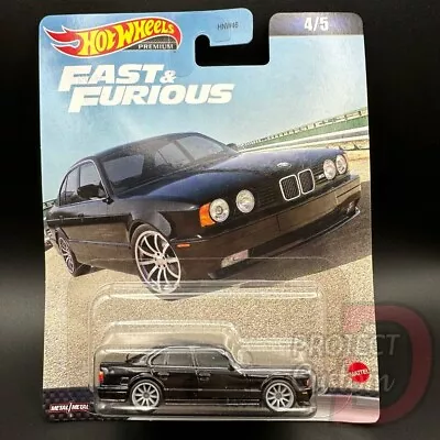 Buy Hot Wheels 1991 BMW M5 Premium Fast & Furious Black 4/5 • 14.99£