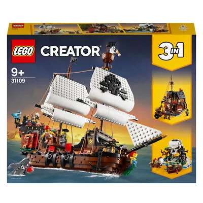 Buy LEGO CREATOR 31109 Pirate Ship Like New Unopened 500042 • 80.98£
