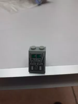 Buy LEGO Light Gray Dual Monitor AT AT Control Computer Screen 2x2 Slope Star Wars • 0.99£