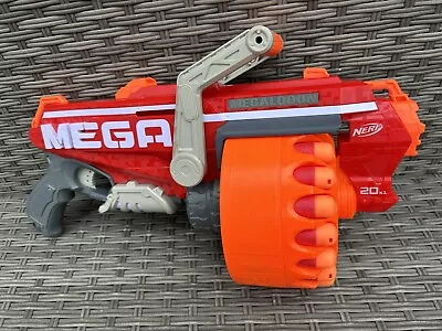 Buy Nerf E2849 N-Strike Mega Megalodon Gun With Nerf Mega Darts! • 14.99£