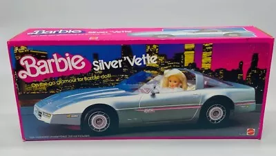 Buy 1983 Barbie Silver 'Vette Vehicle Sleek, Silver Styling Made In U.S.A.  • 632.29£