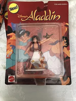 Buy Disney MATTEL CARDED DISNEY ALADDIN COLLECTIBLE FIGURE ALADDIN AND ABU • 8.10£