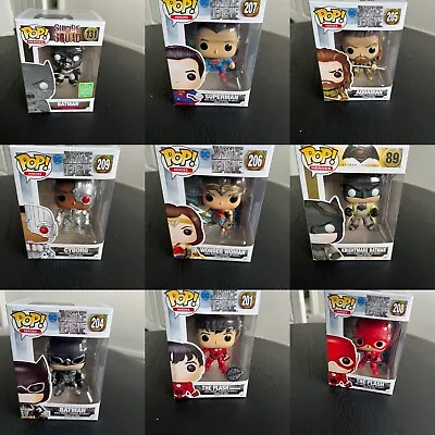 Buy Job Lot Of Funko Pop Collectible Figures DC Justice League Zack Snyder Figure • 70£