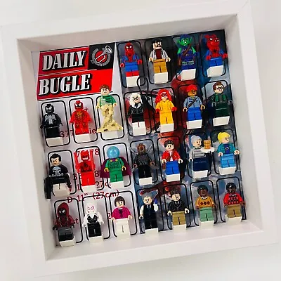 Buy Display Frame For Lego Spiderman Daily Bugle Minifigures 76178 27cm Case • 27.99£