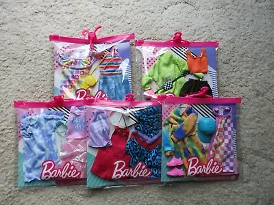 Buy Mattel Barbie Fashion Packs - Single - 2 Pack & Ken Fashion • 8.50£