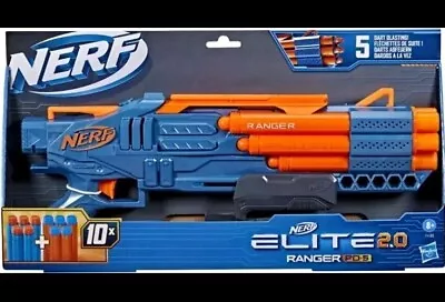 Buy New Nerf Gun Elite 2.0 Ranger PD-5 Blaster Gun • 10.75£