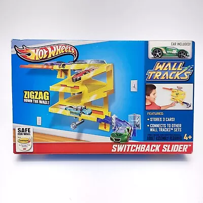 Buy RARE 2012 Mattel Hot Wheels Wall Tracks Switchback Slider With Car New Sealed • 46.55£