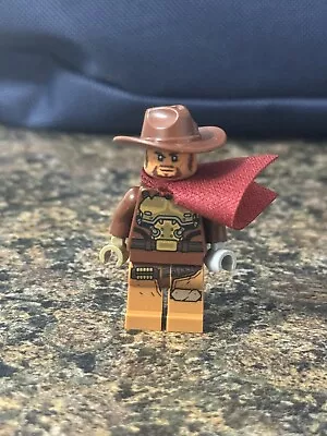 Buy New LEGO Minifigure JESSE MCCREE Cole Cassidy Ow007 Overwatch 75972 Cowboy • 9£
