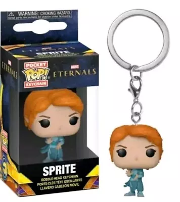 Buy Pocket Funko Pop Keychain / Keyring Marvel Eternals Sprite NEW FREE UK DELIVERY  • 8.99£