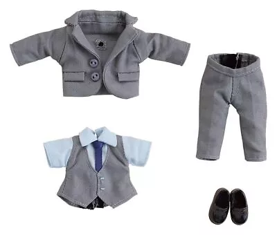 Buy Original Character Parts For Nendoroid Doll Figures Outfit Set: Suit (Gray) (... • 43.49£