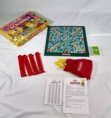 Buy The Simpsons Scrabble - Mattel - 2005 - Complete • 7.99£