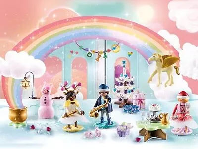 Buy Playmobil 71348 Advent Calendar - Christmas Under The Rainbow, Countdown To Chri • 18.69£