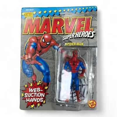 Buy Vintage Toy Biz Spider-Man Marvel Super Heroes Carded Action Figure Opened • 22.75£