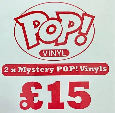 Buy Funko Pop! Mystery Box: Job Lot Bundle Of 2 Figures • 14.50£